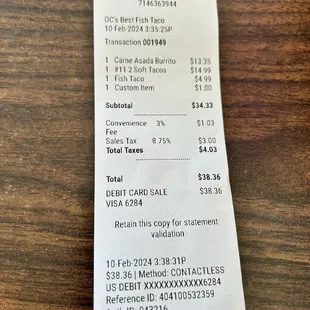 Over priced food