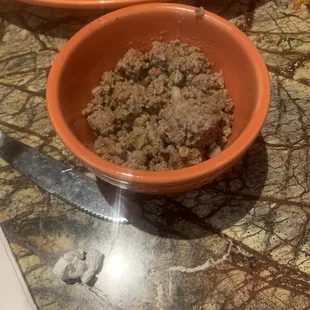 The beef that was late to the party.