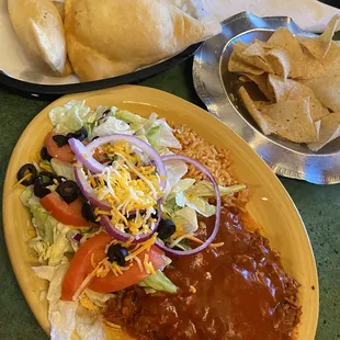 Carne Adovada Burrito