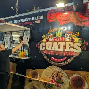 interior, tacos
