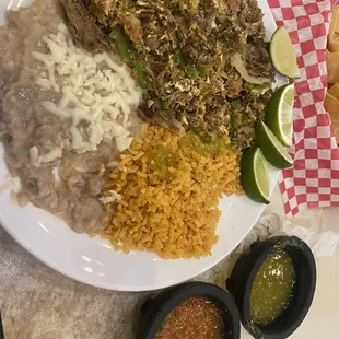 11. Machaca Plate