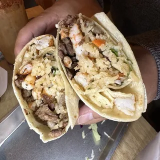 Surf and Turf Burrito