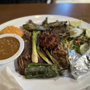 a plate of food