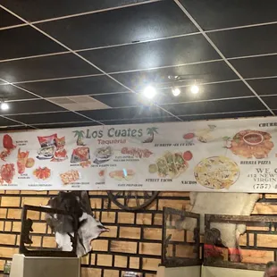 Catering menu