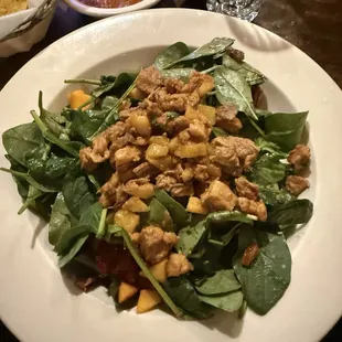 Tropical Salad ($15.95, +$3 for Al Pastor)
