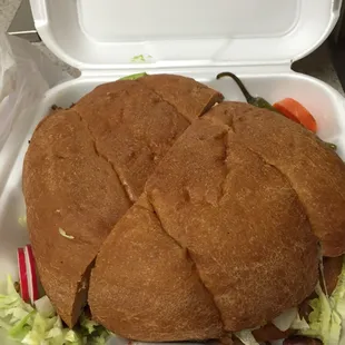 Breaded Beef Torta