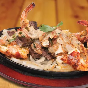 a plate of food