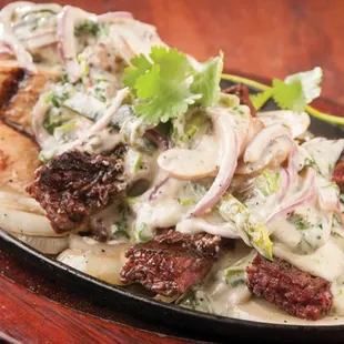 a plate of food