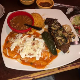 Steak A La Tampiquena