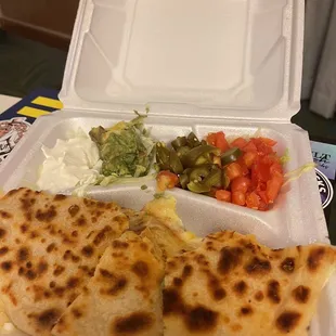 Shrimp Quesadillas