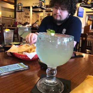 Margarita time!  Texas bars may be closed but not the restaurants (yet)