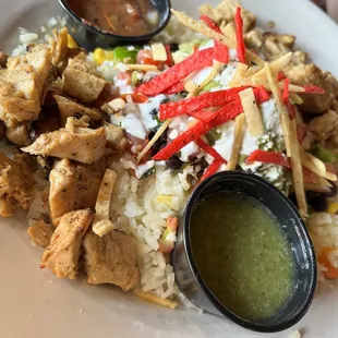 Chicken Mexican bowl