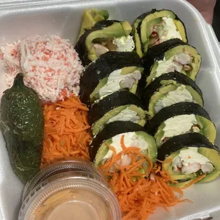 Nice Roll Sushi $16 Wonderful