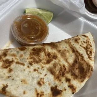 Carne Quesadilla Asada $6 Amazing