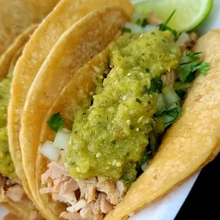 Chicken tacos