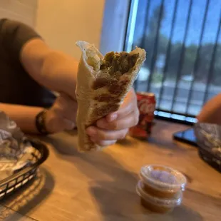 Juarez burritos are not supposed to be crispy