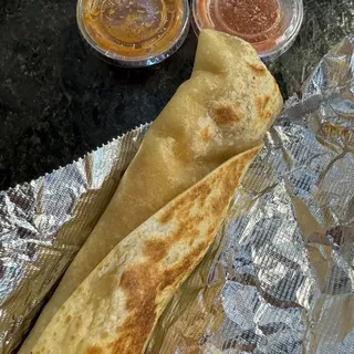 Chicharron Burrito