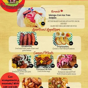 Los Dominiqueños * Food Truck Menu Page 1 of 2