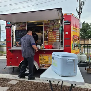 Los Dos Amigos at the Plymouth Food Tuck Park