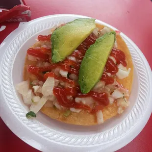 Ceviche Tostada