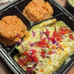 Vegan enchiladas