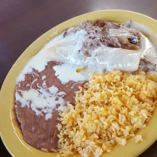 One plate of the dinner special