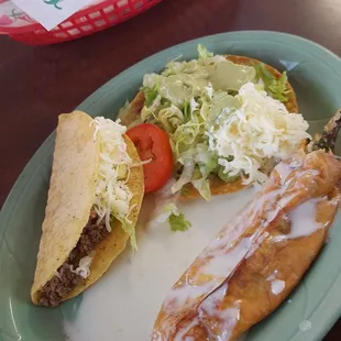 Second plate of the dinner special