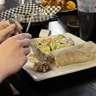 They charged me $17.99 for a bean, cheese &amp; rice burrito. And refused to adjust the price.