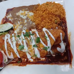 Carne Asada with Rice and Beans