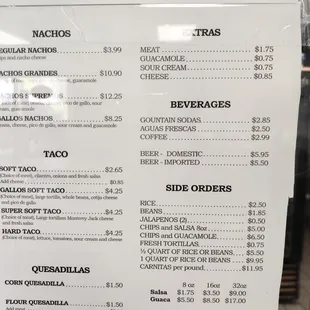 Menu March 2022 (no lengua)