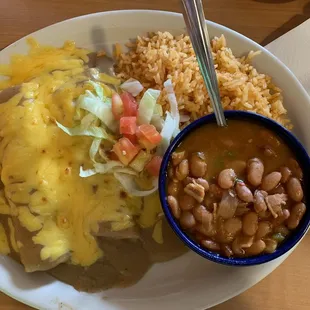 Cheese EnchiladaPlate