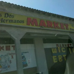 the outside of the store