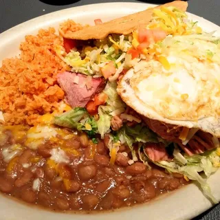 Roast Tostada and Taco Dinner