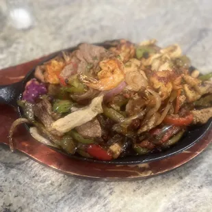 a spoon full of food