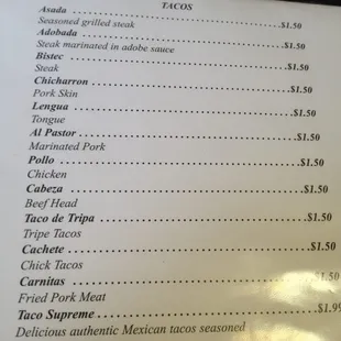 Still $.99 tacos on weekends