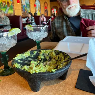 Guacamole Served Tableside