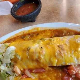 Shredded Beef Burrito