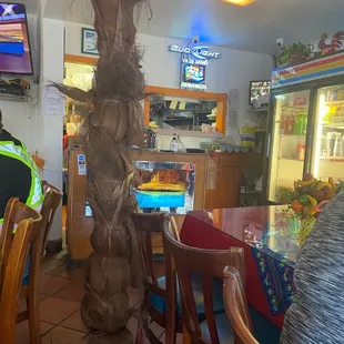 Inside of restaurant