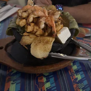 Seafood Molcajte