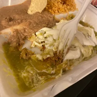 Cheese Enchiladas