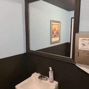 Nice Clean restroom  available for customers