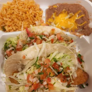 Combination #10: fish tacos $11