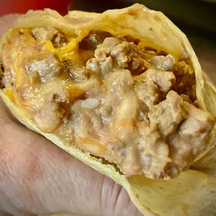 Carne Asada Burrito.