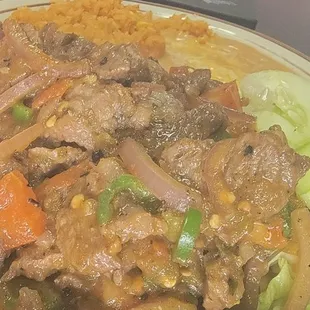 Bistec ranchero