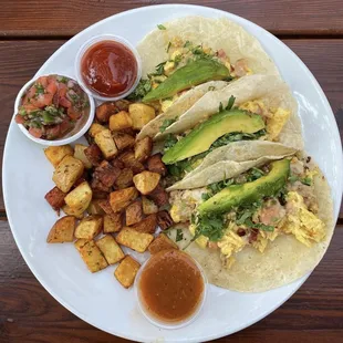 tacos, food
