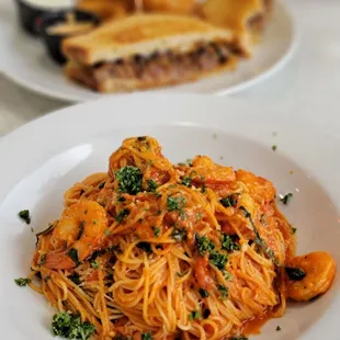 Best angel hair pasta I&apos;ve ever had