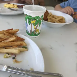 Chicken Tenders and French Fries