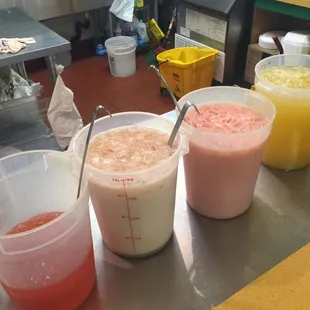 Aguas frescas too!