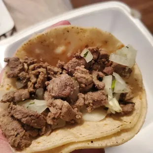 Tacos with no cilantro