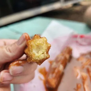 Interior view of churro